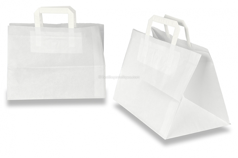 Order paper carrier bags with folded handles online?