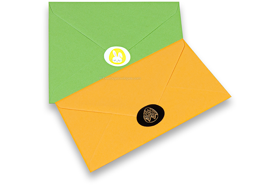 Envelope Seals - Yellow Flowers - The Imagination Spot